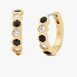 kate spade Gold and Black Earrings